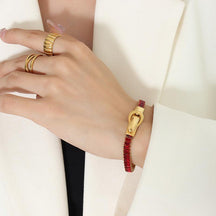 Shiny Colorful Zircon Bracelet - zuzumia