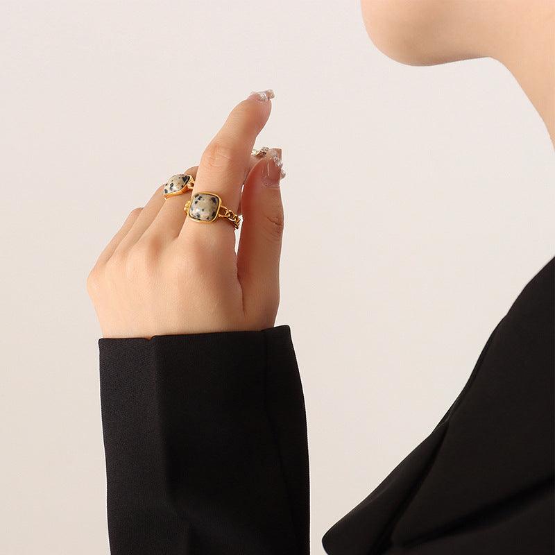 Natural Stone Ring - zuzumia