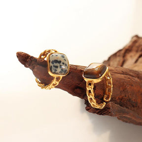 Natural Stone Ring - zuzumia