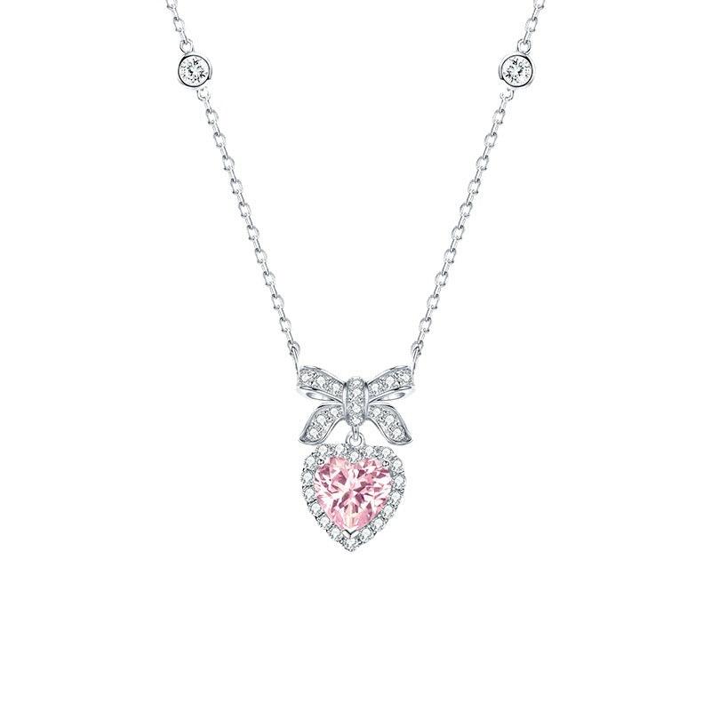 Shiny Heart Pendant Necklace - zuzumia