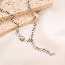 Snake Head Necklace & Bracelet - zuzumia