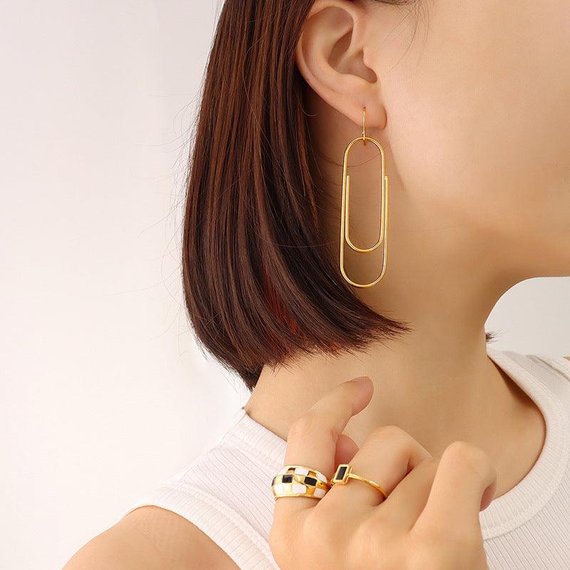 Clip Dangle Earrings - zuzumia