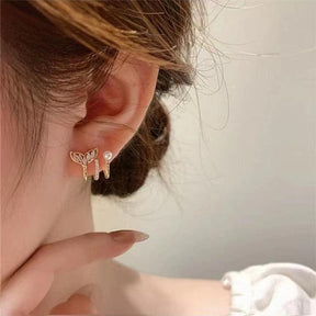 Mermaid Tail Pearl Ring & Earrings - zuzumia