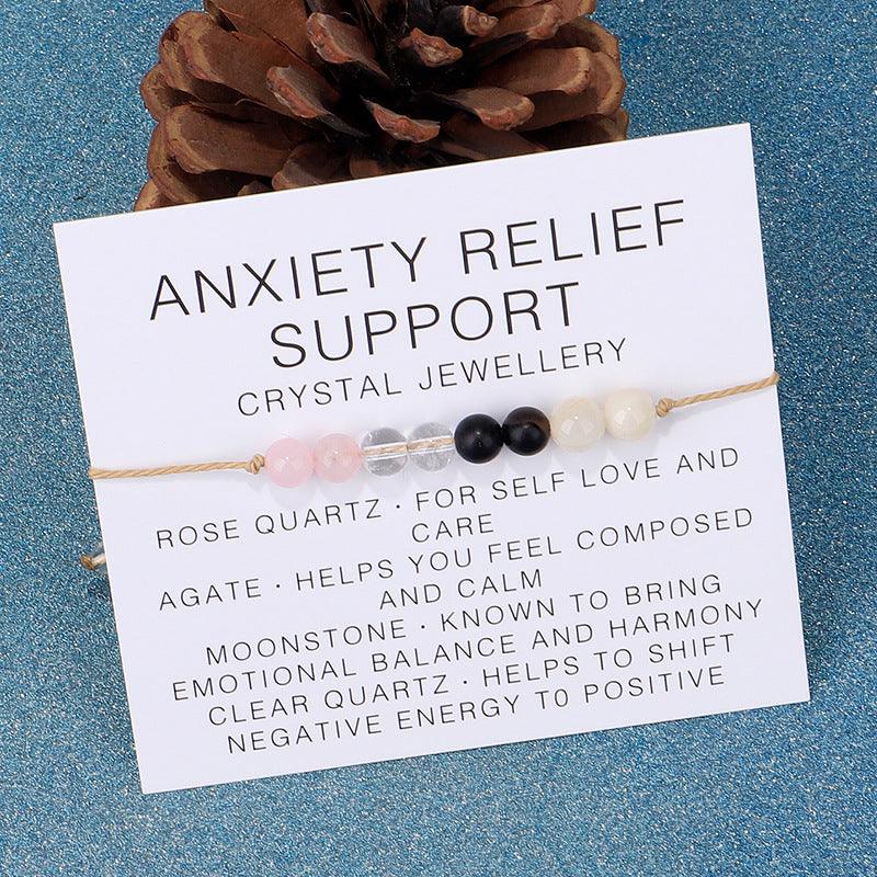 Natural Stone Anxiety Relief Bracelet