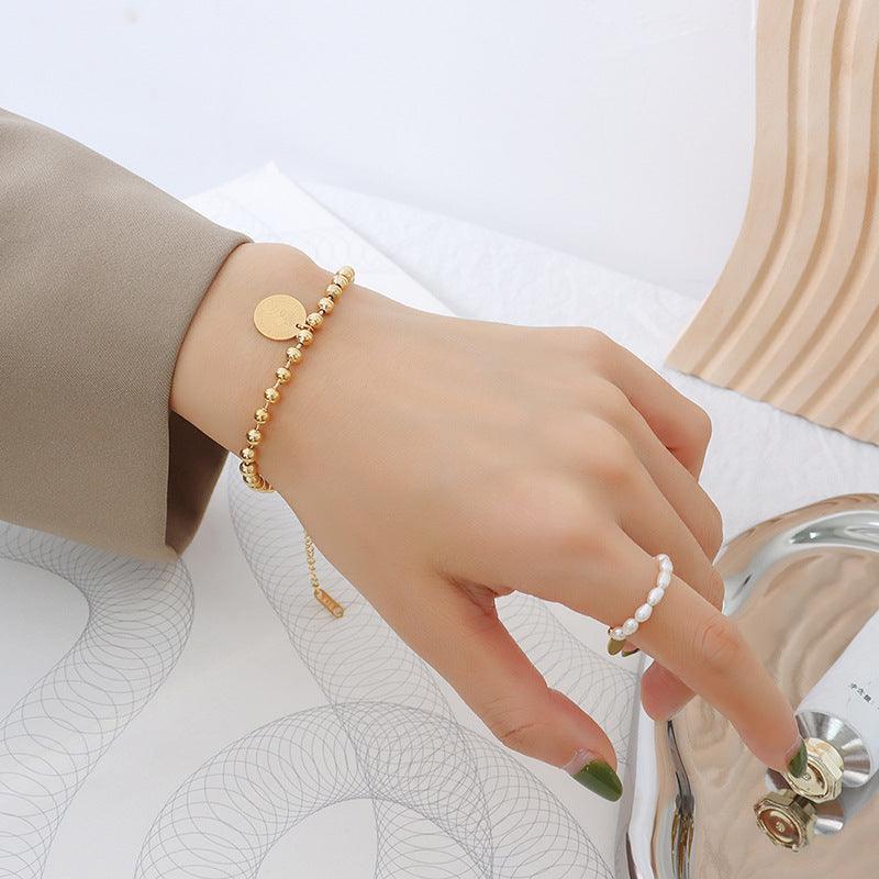 Geometric Pendant Bracelet - zuzumia
