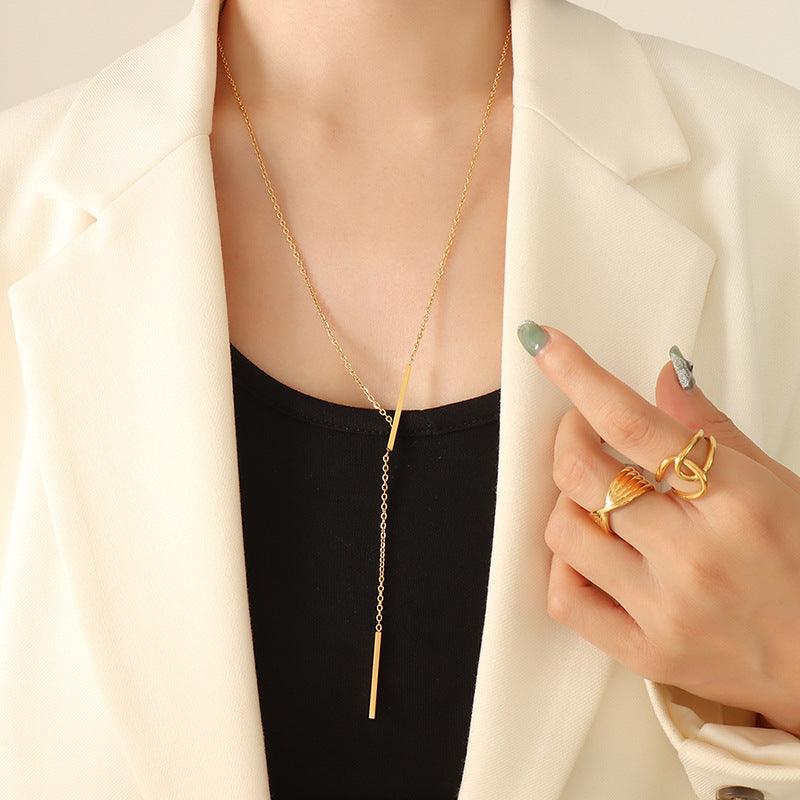 Y-Shaped long thin chain - zuzumia
