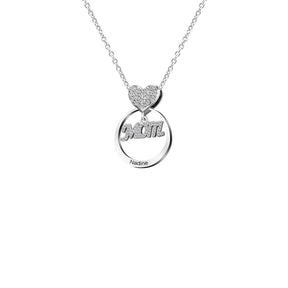 Personalized Family Stacked Circles Necklace - zuzumia