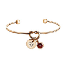 Initial Knot Bangle
