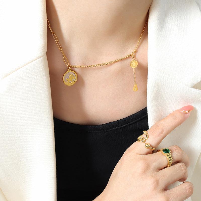Hobbyhorse Pendant Necklace - zuzumia