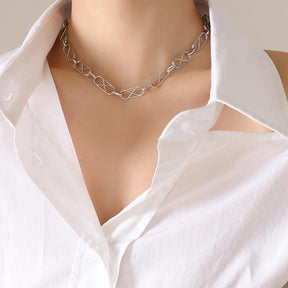 Cross Chain Necklace & Bracelet