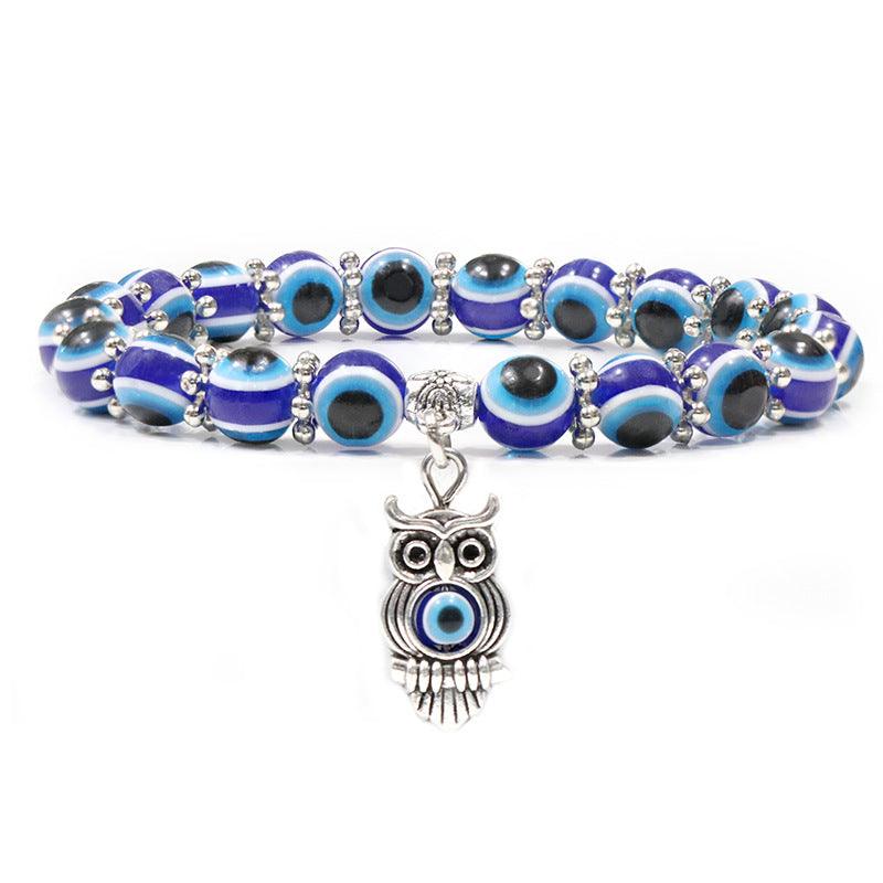 Evil Eye Animal Beads Bracelet