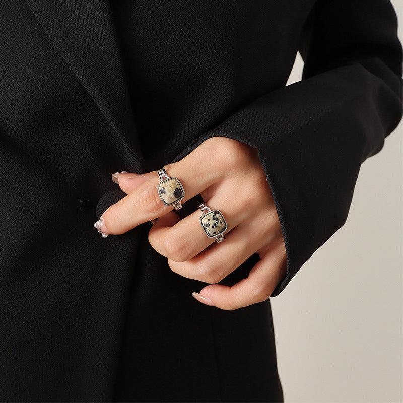Natural Stone Ring - zuzumia