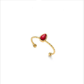 Vintage Stone Ring - zuzumia