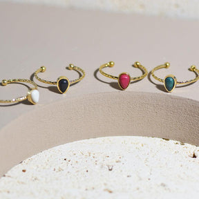 Vintage Stone Ring - zuzumia