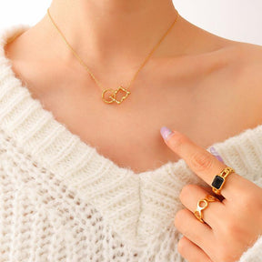 Round Square Clasp Necklaces - zuzumia