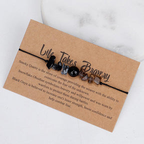 Natural Stone Beads Bracelet - zuzumia