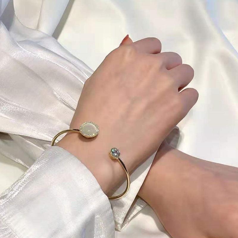 Rotatable Chrysoberyl Jewelry Set - zuzumia