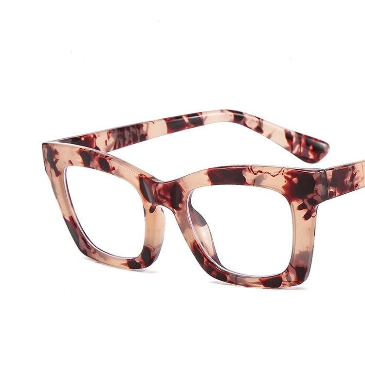Fashion Square Transparent Eyeglasses