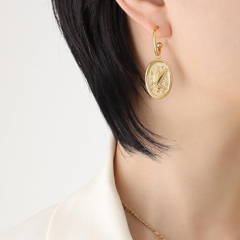 Eagle Pendant Necklace & Earrings - zuzumia
