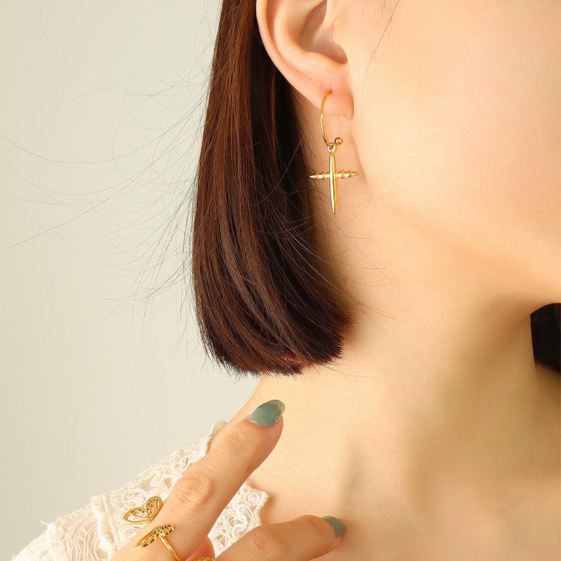 Cross Earrings - zuzumia