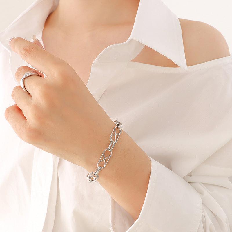 Cross Chain Necklace & Bracelet