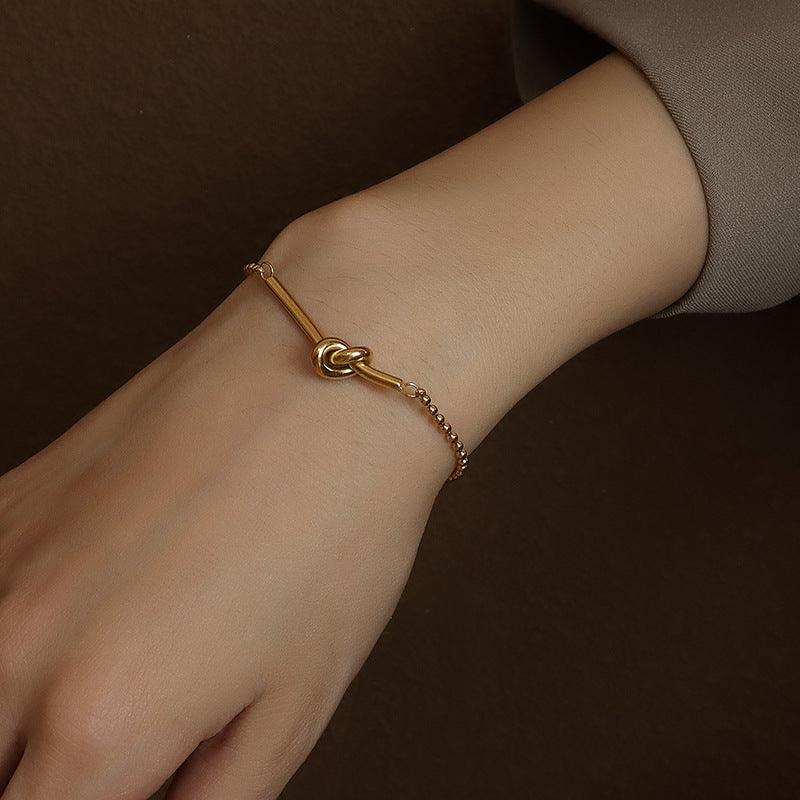 Tie A Knot Bracelet - zuzumia