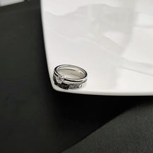Double-Layer Diamond Rings