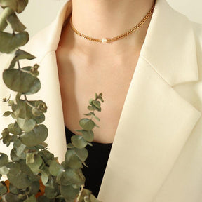 Freshwater Pearls Short Necklace - zuzumia