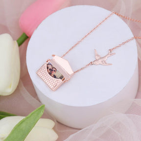 Customized Photo Envelope Necklace - zuzumia