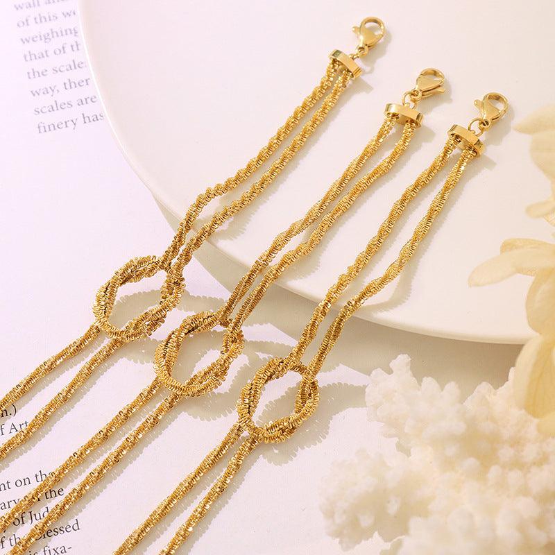 Simple Knot Design Bracelet - zuzumia