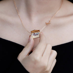 Customized Photo Envelope Necklace - zuzumia