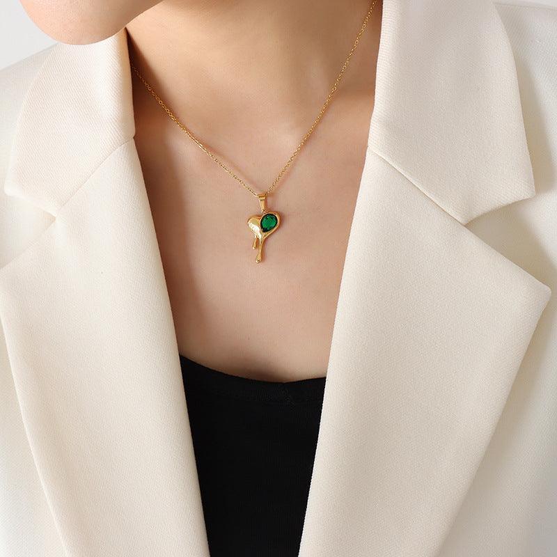 Heart Irregular Pendant Necklace - zuzumia