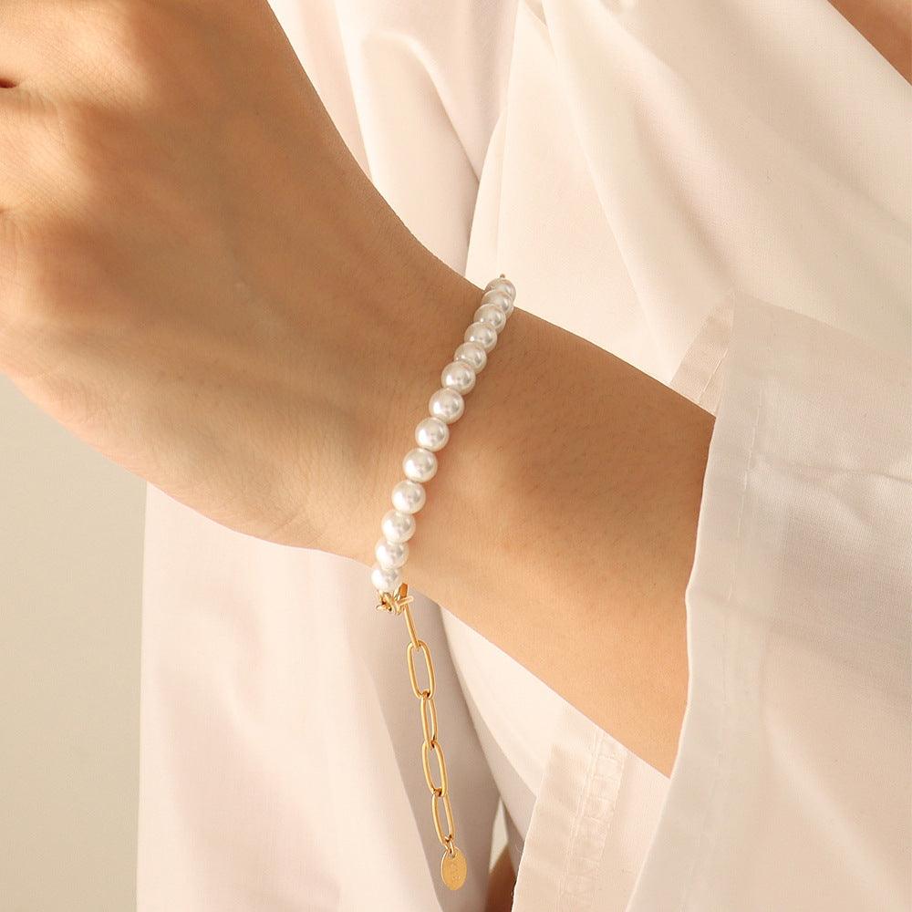Pearl Bracelet & Necklace - zuzumia