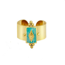 Natural Stone Wide Rings - zuzumia
