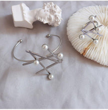 Pearl Irregular Bracelet & Ring Jewelry Set - zuzumia