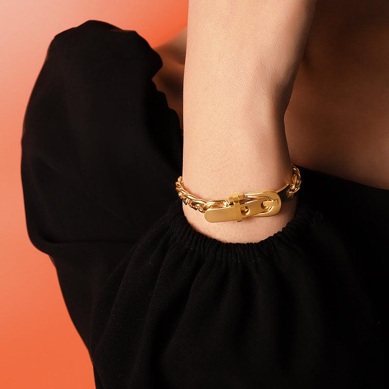 Watch-strap Buckle Bracelet - zuzumia