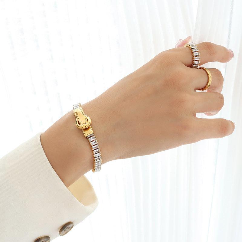 Shiny Colorful Zircon Bracelet - zuzumia