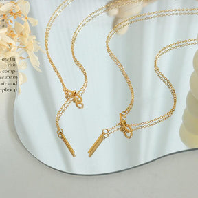 Long Knotted Necklace