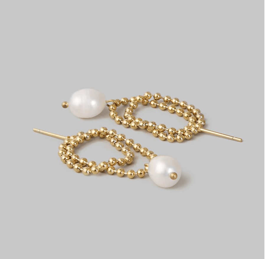 Pearls Layering Beaded Earrings - zuzumia