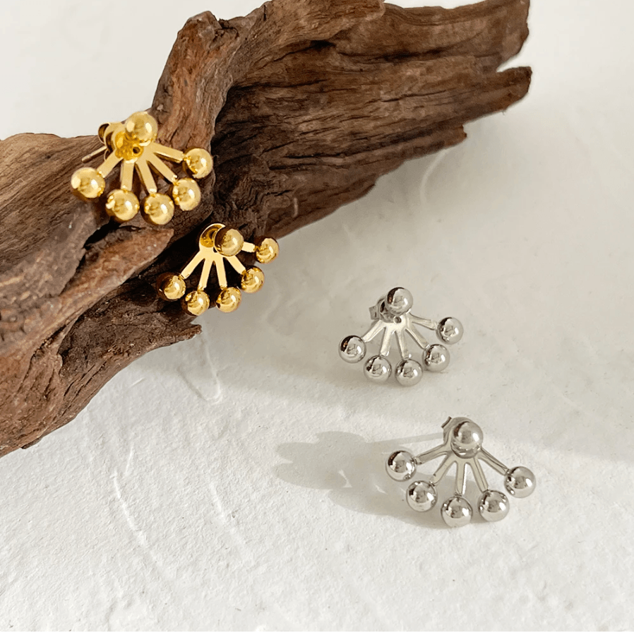 Beads Stud Earrings - zuzumia