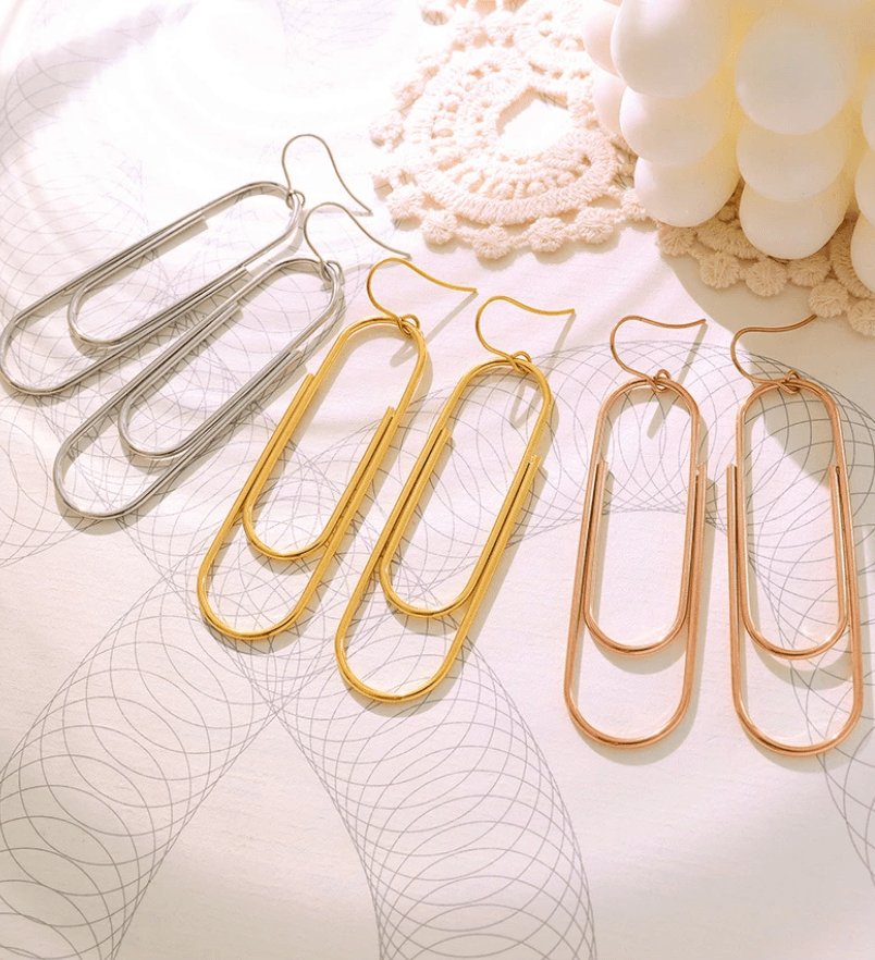 Clip Dangle Earrings - zuzumia