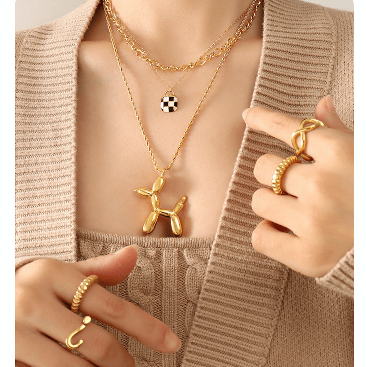 Small Bag Pendant Necklace - zuzumia
