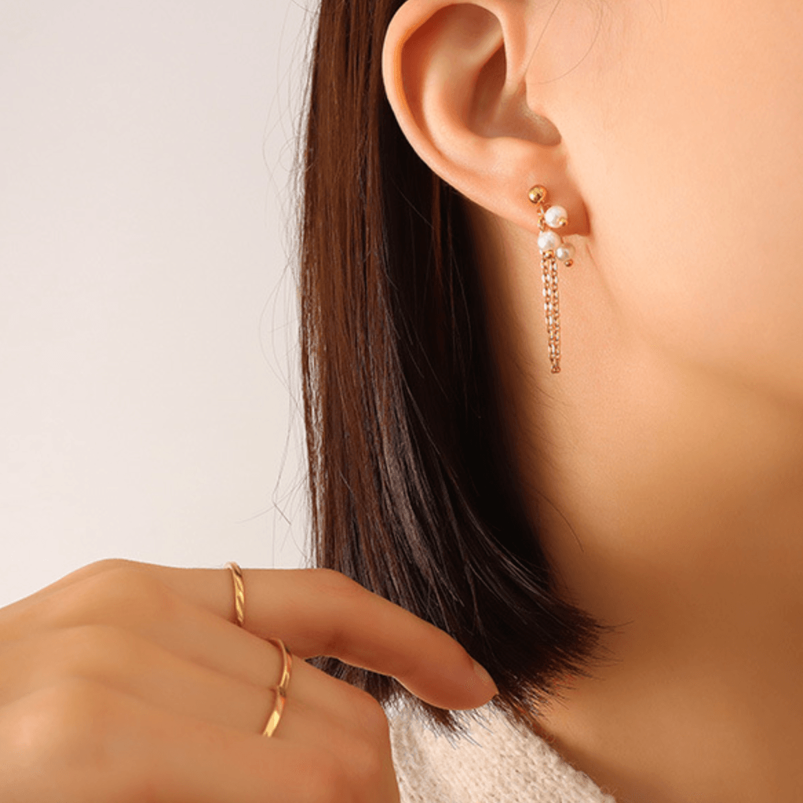Tassel Pearls Earrings - zuzumia