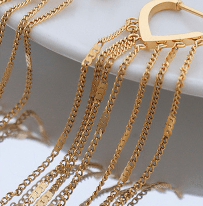 Long Tassel Earring - zuzumia