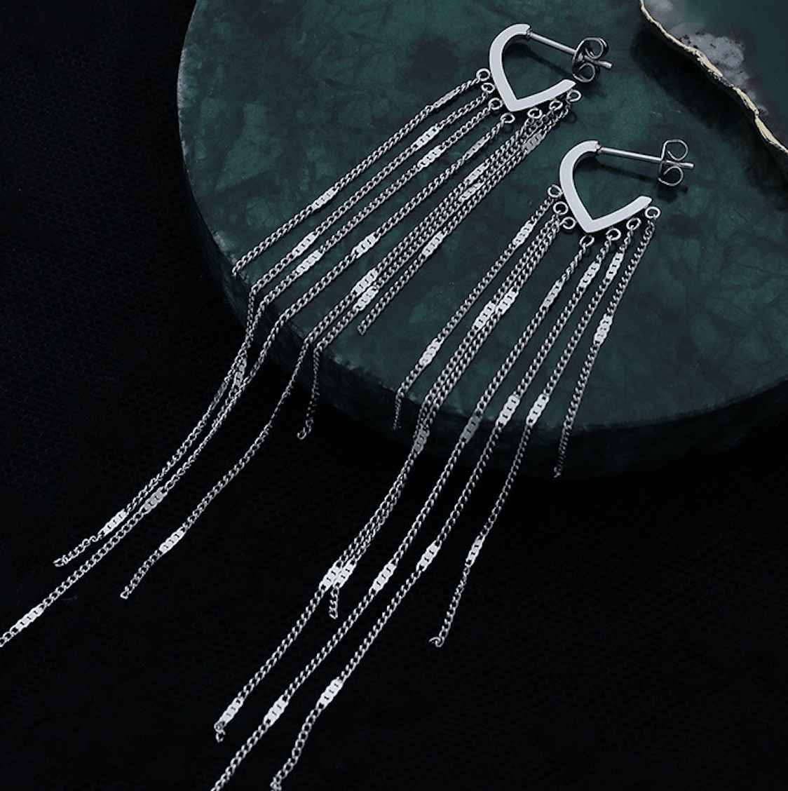Long Tassel Earring - zuzumia