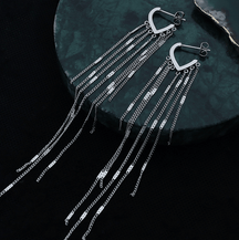 Long Tassel Earring - zuzumia